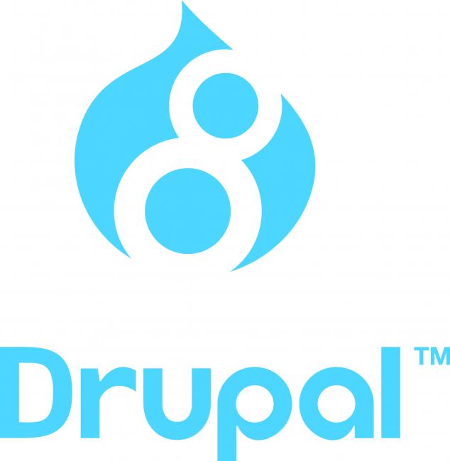 Logotipo de Drupal 8