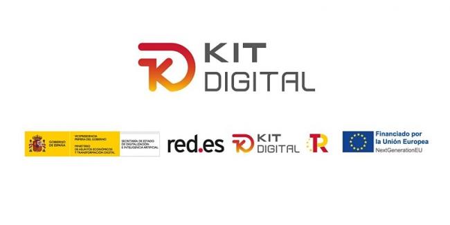 Logotipo y convoncantes del Programa kit Digital de los Fondos Europeos Next Generation