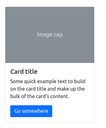 Estructura de una Card de Bootstrap